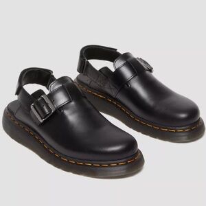 NEW Dr. Martens Jorge II Leather Slingback Mules M8 W9